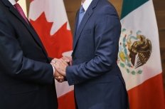 Mexico Canada Handshake