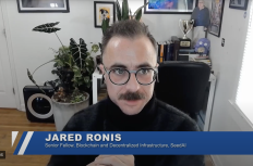 Jared Ronis speaking during the Blockchain Explained Episode 