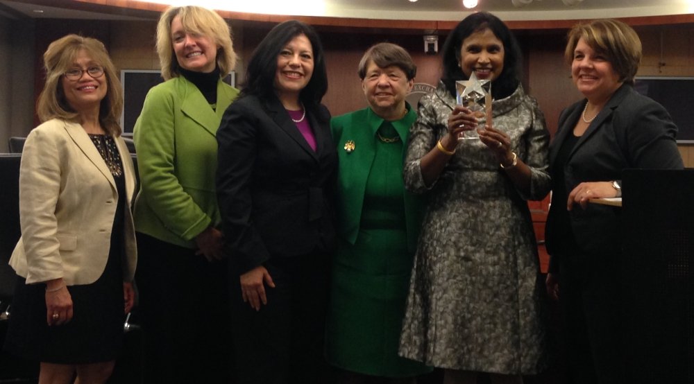 Director of Global Women’s Leadership Initiative Receives Award from SEC