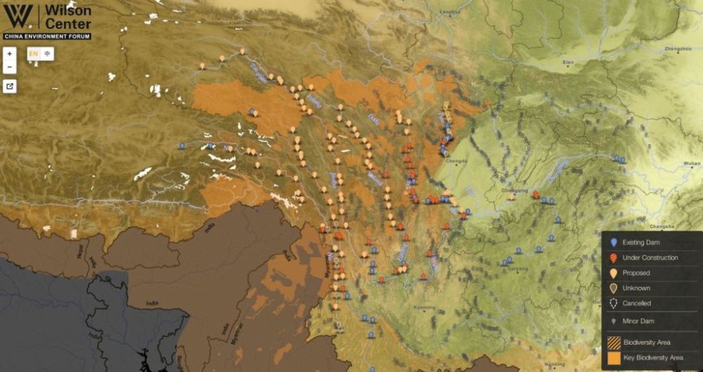 CEF's latest dam interactive map reported by Quartz