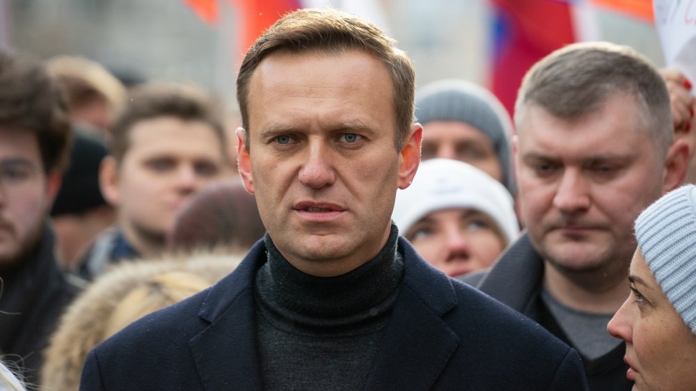 Alexei Navalny and Yulia Navalnaya