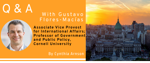 Q&A with Gustavo Flores-Macías