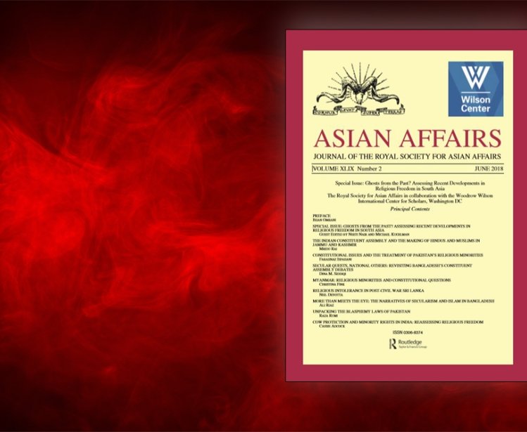 Special Issue of Asian Affairs Addresses Religious Freedom in South Asia