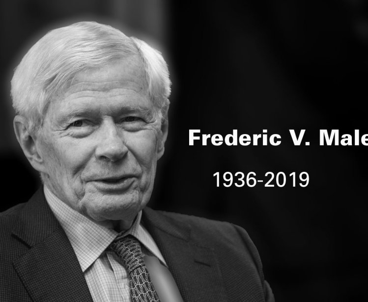 The Wilson Center Mourns the Passing of Board Chairman Frederic V. Malek