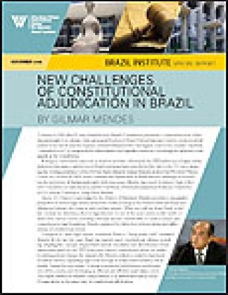 New Challenges of Constitutional Adjudication in Brazil