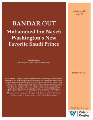BANDAR OUT: Mohammed bin Nayef: Washington’s New Favorite Saudi Prince