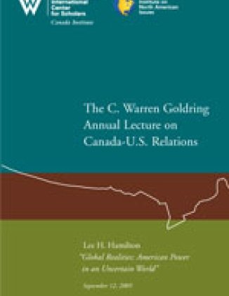 C. Warren Goldring Annual Lecture: "Global Realities: American Power in an Uncertain World"