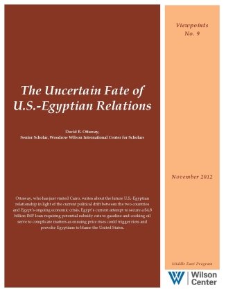 The Uncertain Fate of U.S.-Egyptian Relations
