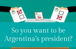 So you want to be Argentina's President?