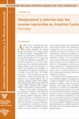 Desigualdad y pobreza bajo las nuevas izquierdas en Am&#233;rica Latina