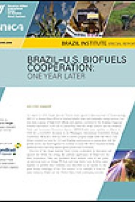 Brazil-US Biofuels Cooperation: One Year Later