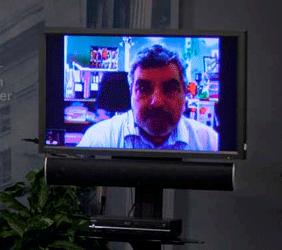 Rami Khouri joins via Skype