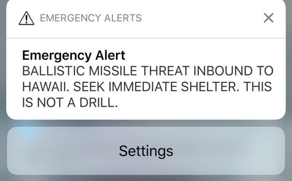 *EVENT CANCELED*: Lessons from the Hawaii Nuclear Missile Scare