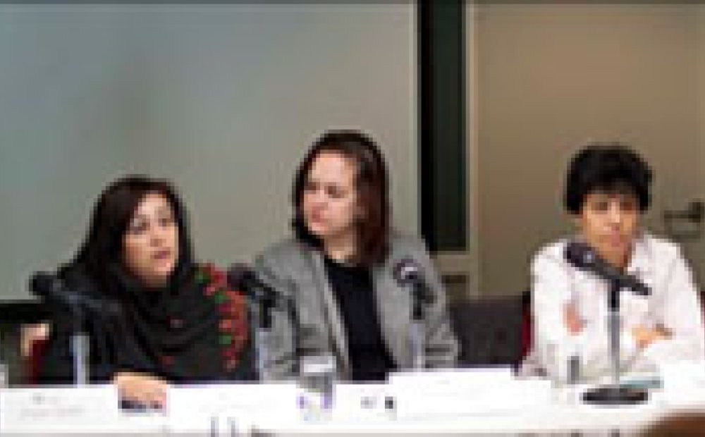 Voices from Palestine: Women Leaders Speak on Peace and Security