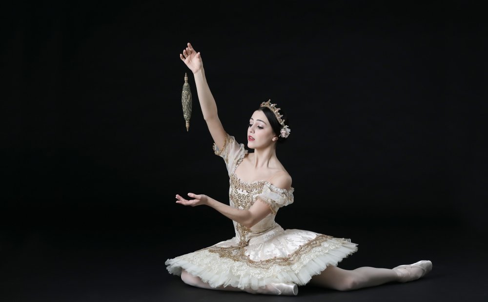 The Washington Ballet's Katherine Barkman as Princess Aurora. Photo credit: Tony Powell