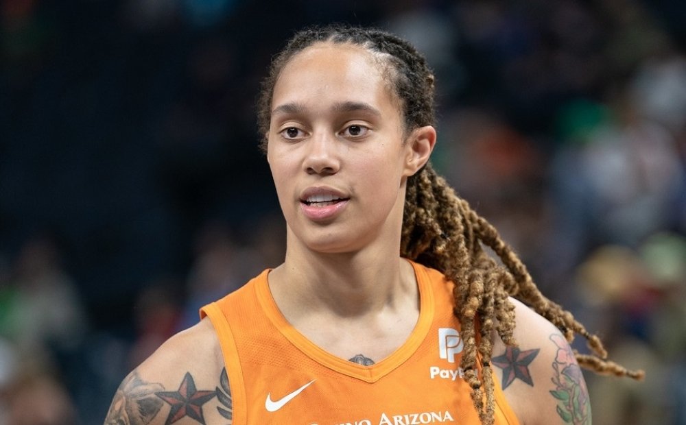 Brittney Griner pictured in Target Center in Minneapolis, MN on July 14, 2019