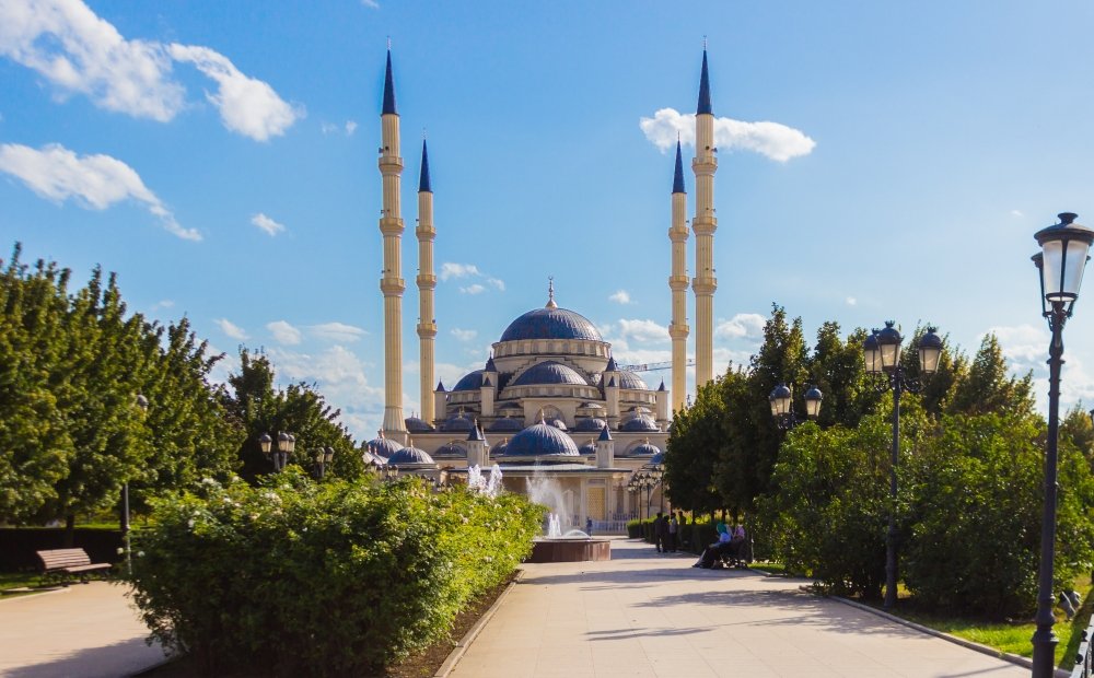 Mosque in Grozny, Russia