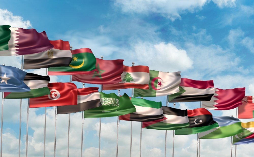 Arab League Flags