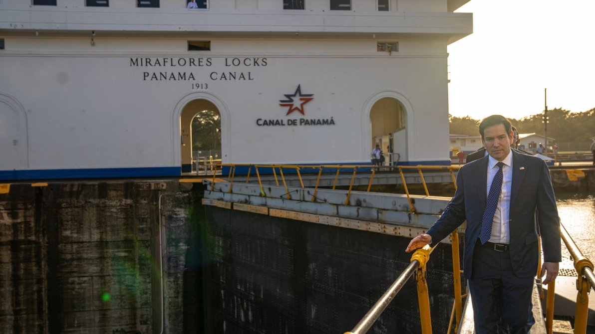 Secretary Rubio Tours Miraflores Locks