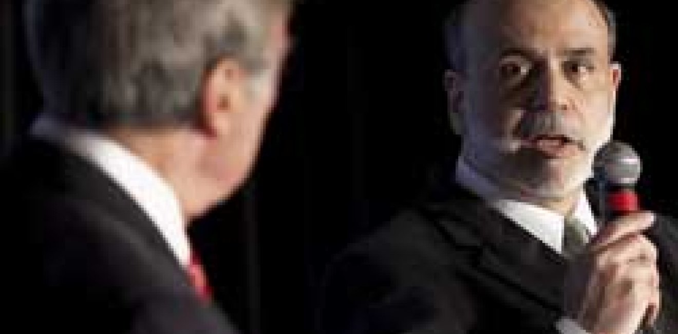 Fed Chairman Ben Bernanke Discusses the Economy With Sam Donaldson at Wilson Center Board, Council Dinner