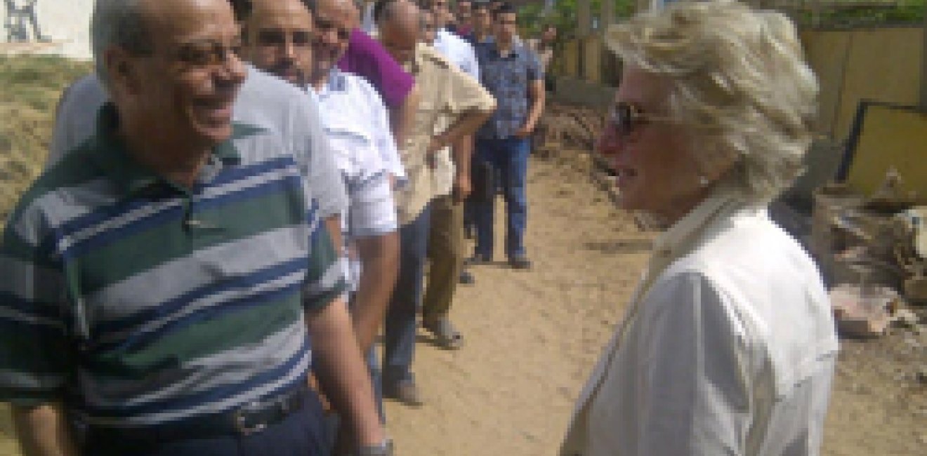 Jane Harman in Egypt 