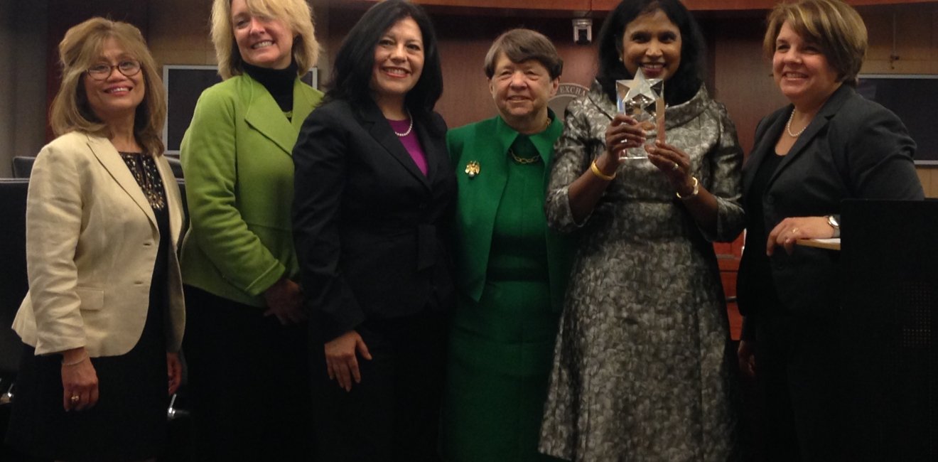 Director of Global Women’s Leadership Initiative Receives Award from SEC