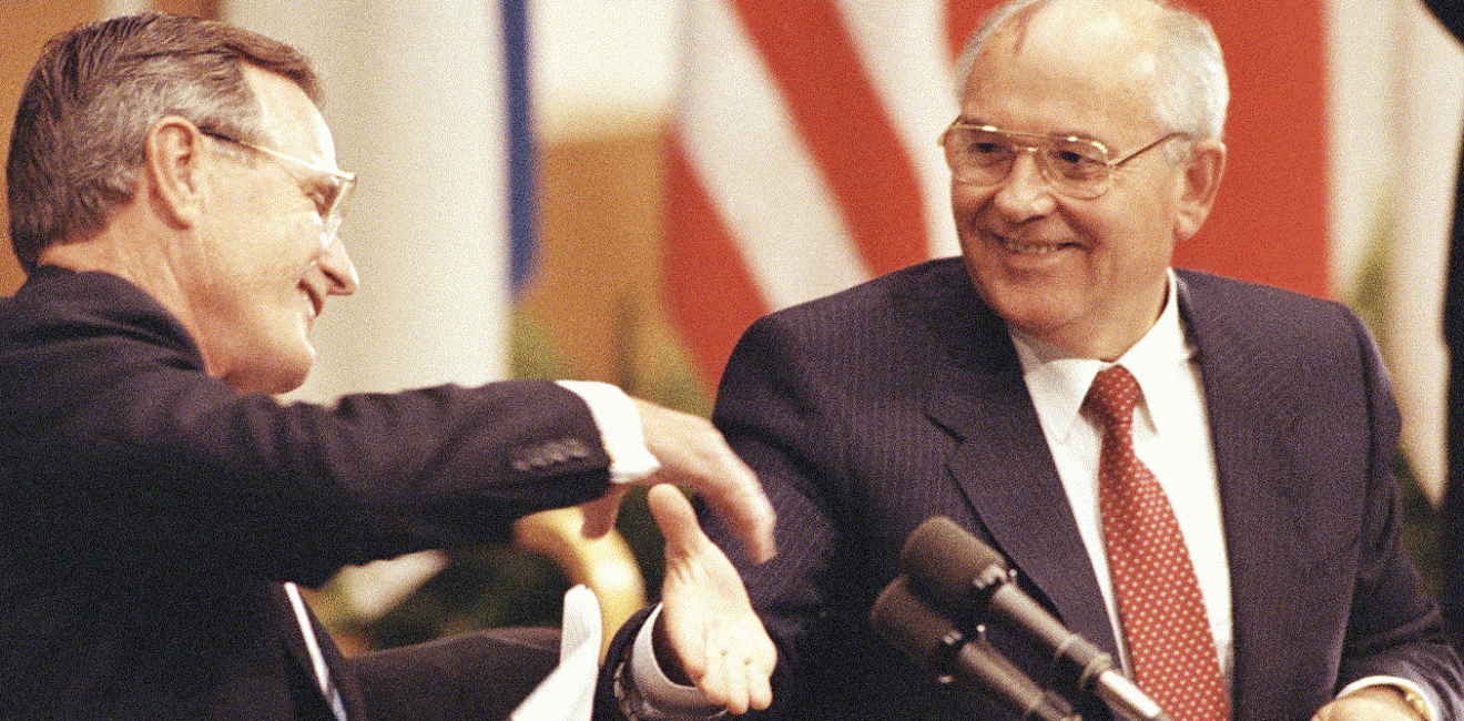 Another Summit Meeting in Helsinki: Bush/Gorbachev