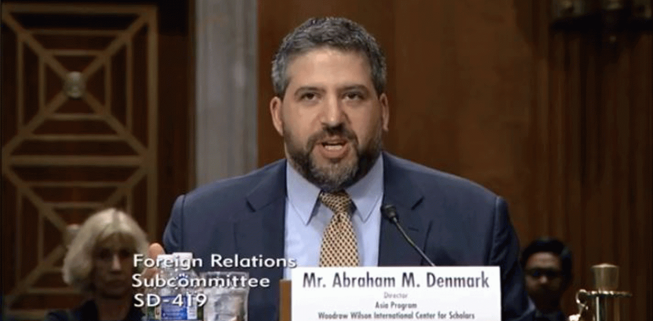 'The China Challenge: Security and Military Developments': Abe Denmark Testifies before the Senate Foreign Relations Committee