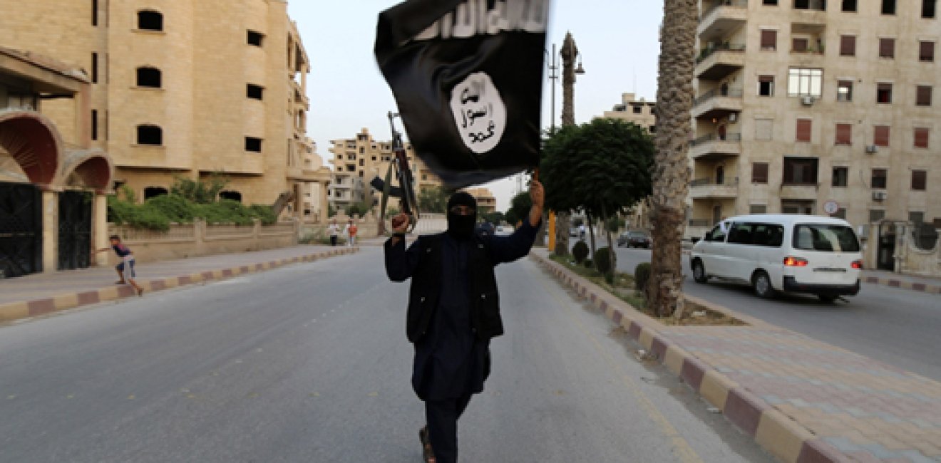 ISIS militant, Reuters image