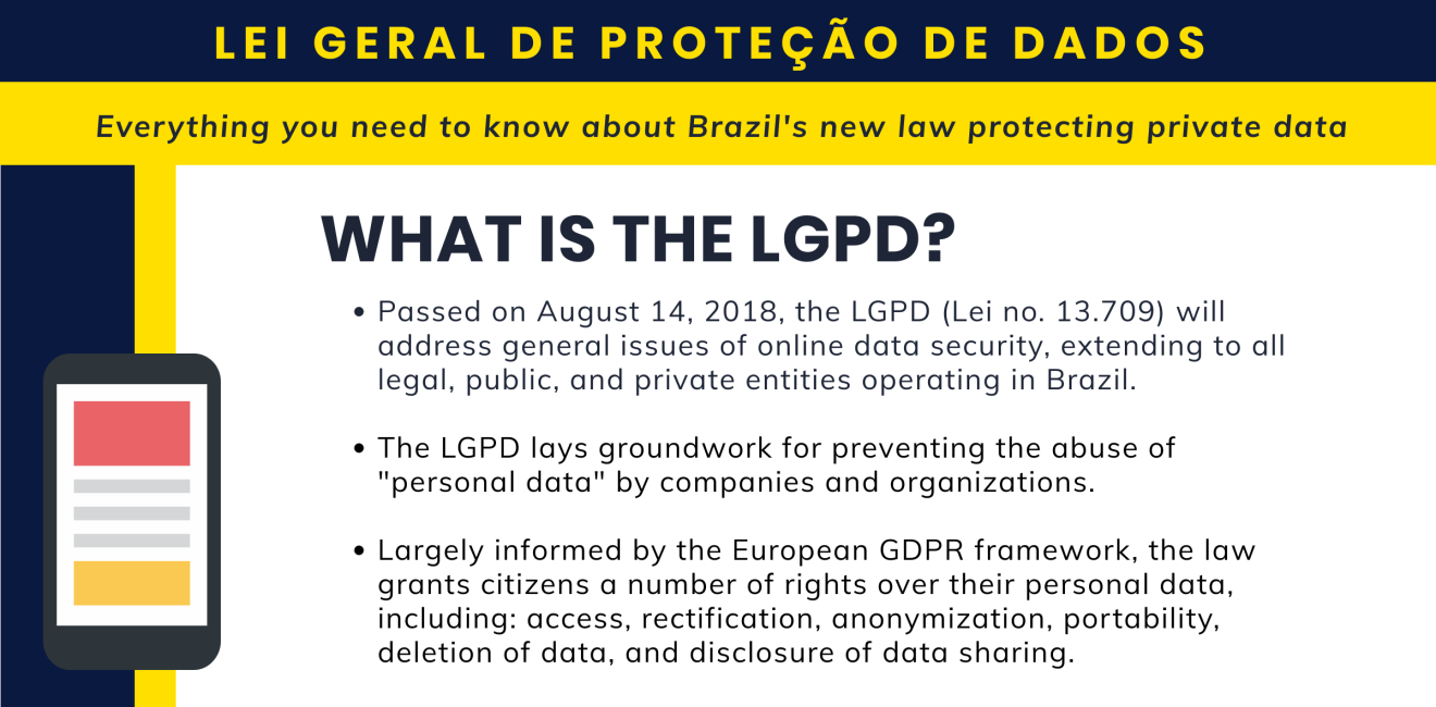 Brazil's General Data Protection Act