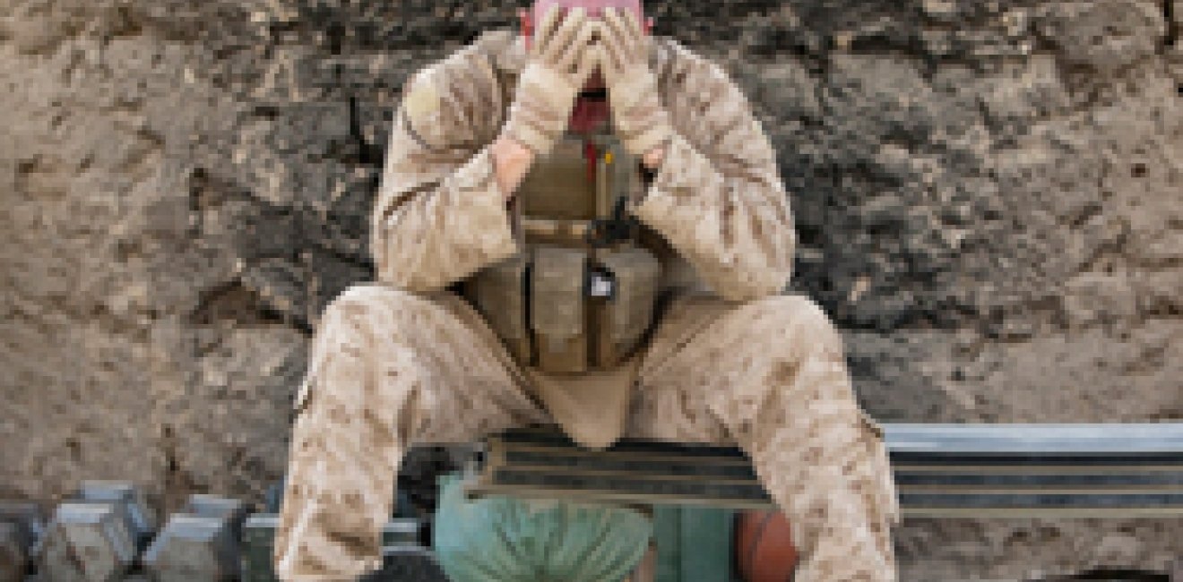 US Marine in Afghanistan