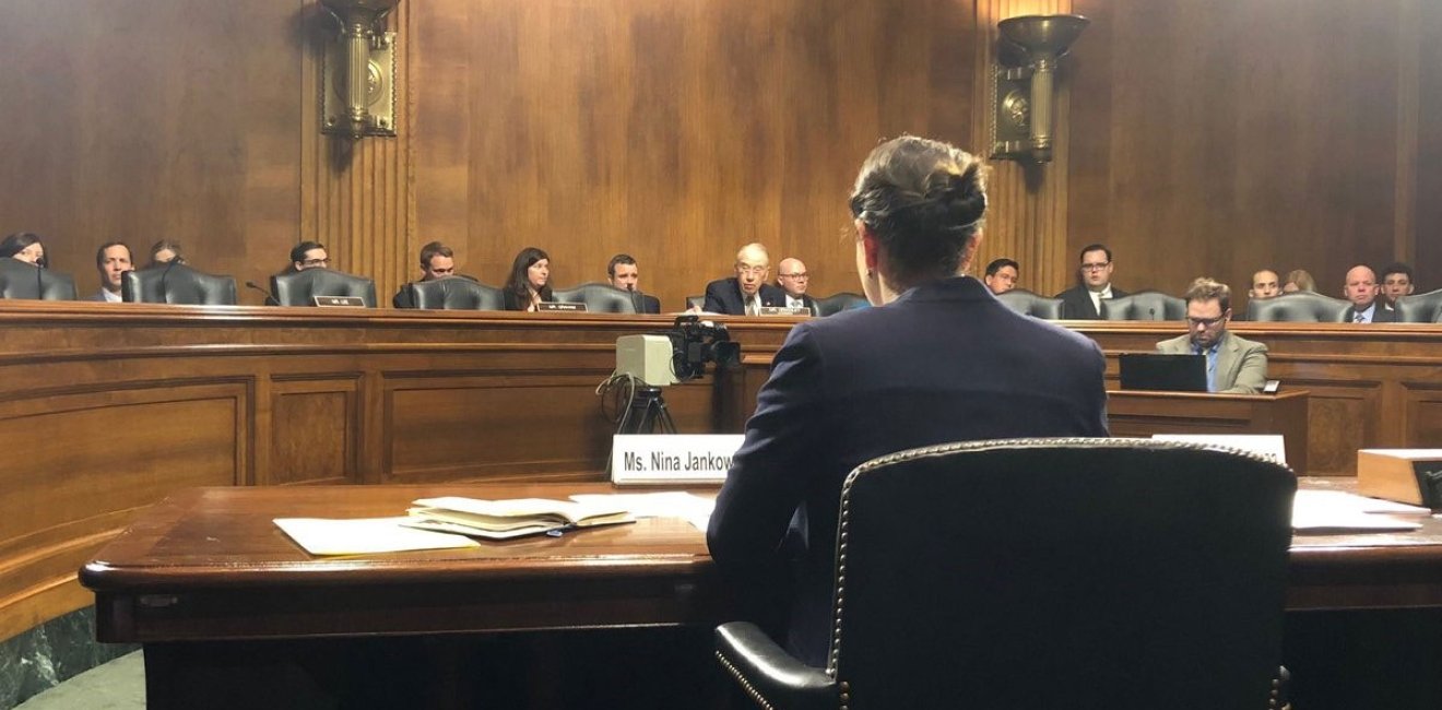 'Election Interference: Ensuring Law Enforcement Is Equipped to Target Those Seeking to Do Harm': Nina Jankowicz Testifies before the Senate Judiciary Committee