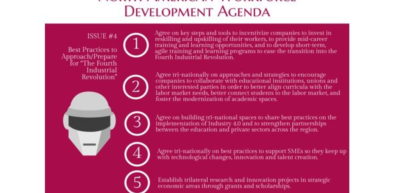 Infographic | North American Workforce Development Agenda: The Fourth Industrial Revolution