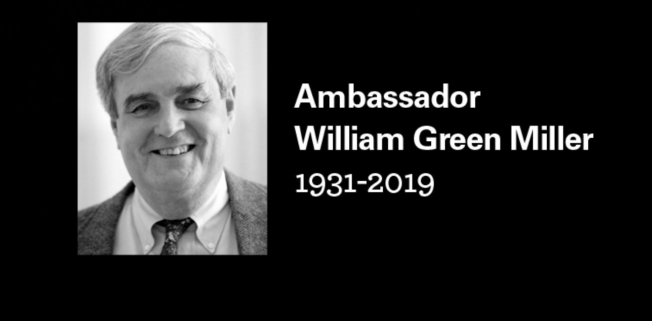 The Wilson Center Mourns the Passing of Ambassador William Green Miller