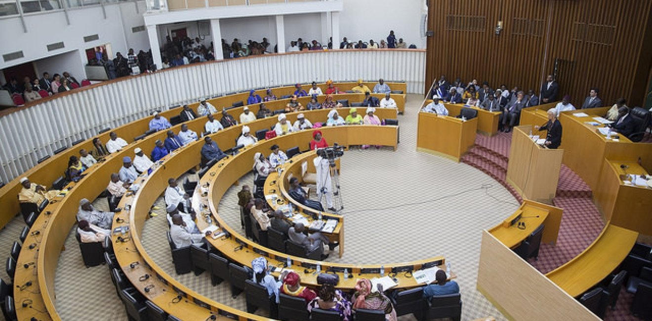 The National Assembly in Senegal. Senegal's government has a long tradition of supporting the ICC and other . Photo by IMF Staff Photograph/Stephen Jaffe, via Flickr. Creative Commons