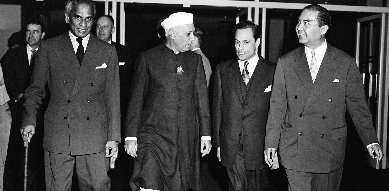 Nehru Visits the UN Headquarters, December 1956. (Source: UN Photo #84994)