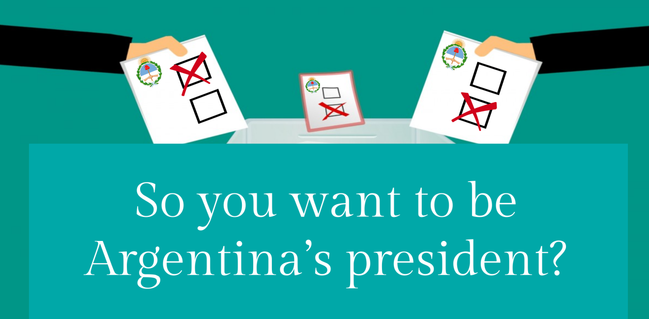 So you want to be Argentina's President?