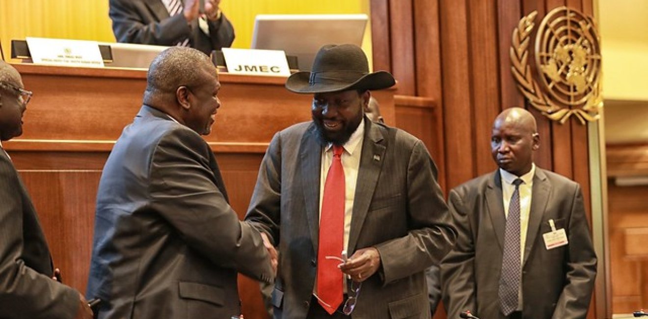 A historic revitalized peace agreement has been signed by the warring factions in South Sudan. The leader of opposition armed forces, Riek Machar, who has been in exile since civil war erupted travelled to Addis Ababa in Ethiopia to meet with his bitter f