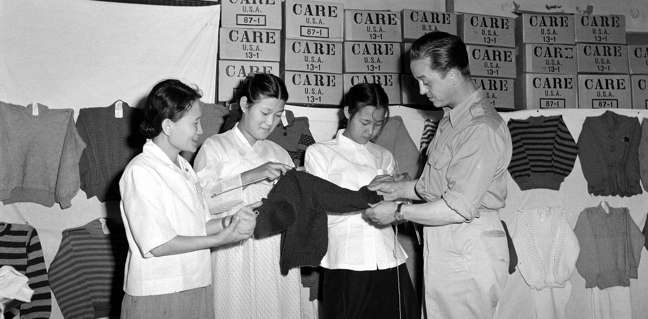 Women's Welfare Group in Korea, 1952