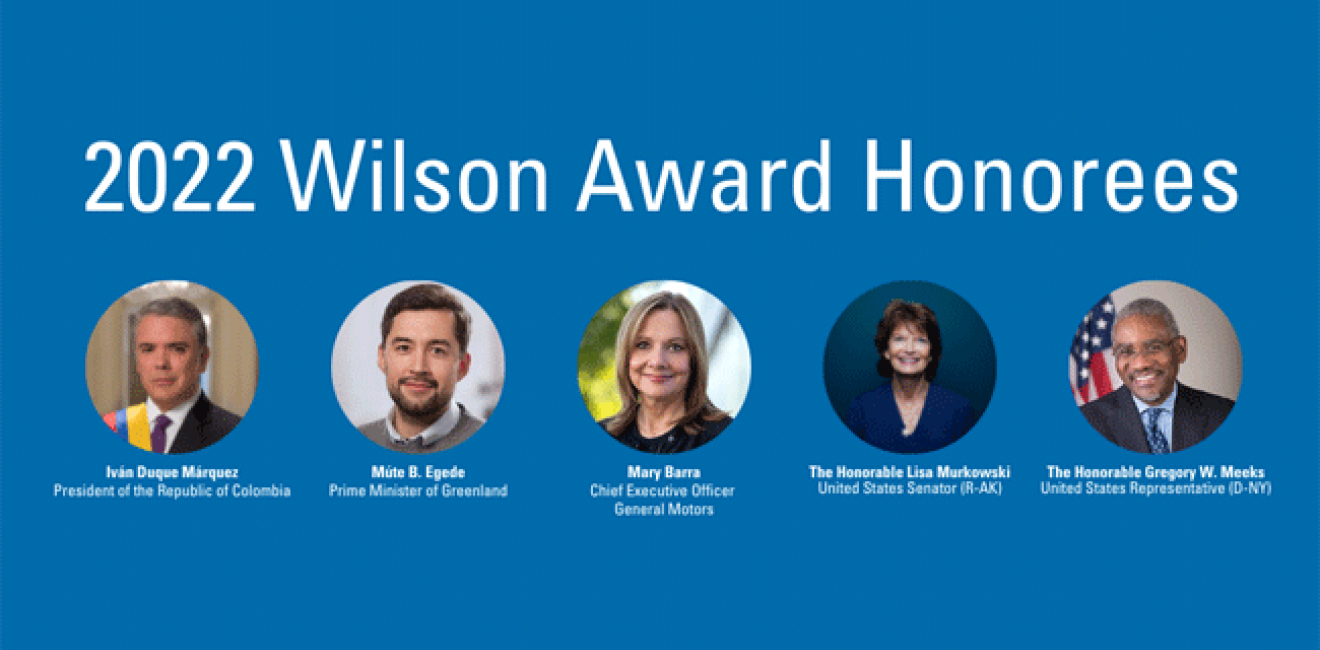 2022 Wilson Award Honorees