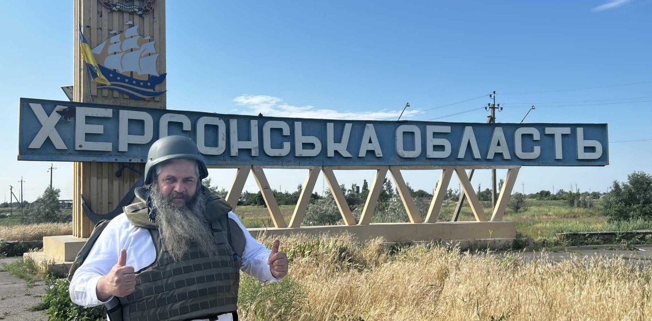 Rabbi Moshe Azma in Kherson Ukraine