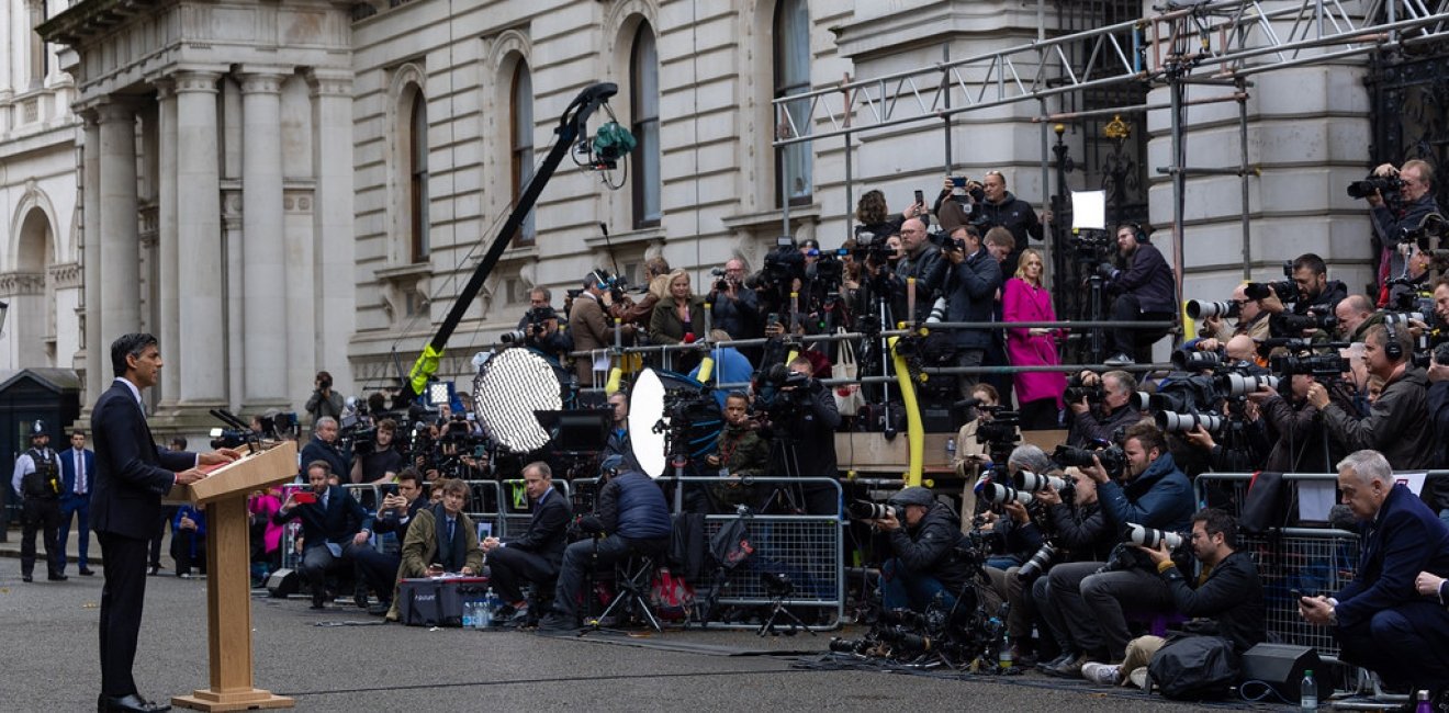 Prime Minister Rishi Sunak arrives at No10 Downing Street