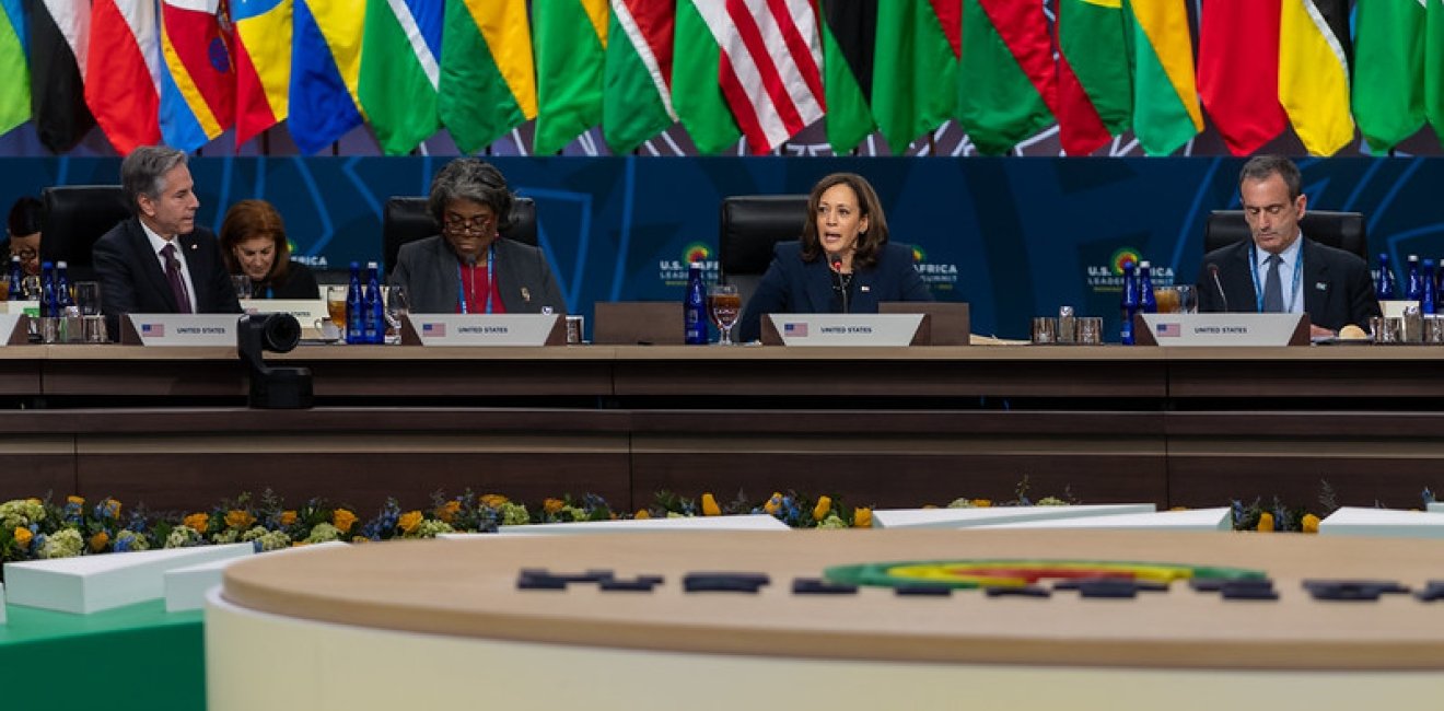 Harris at US-Africa Leaders Summit