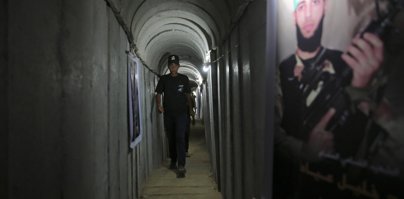 Israel Palestinians Hamas Tunnels