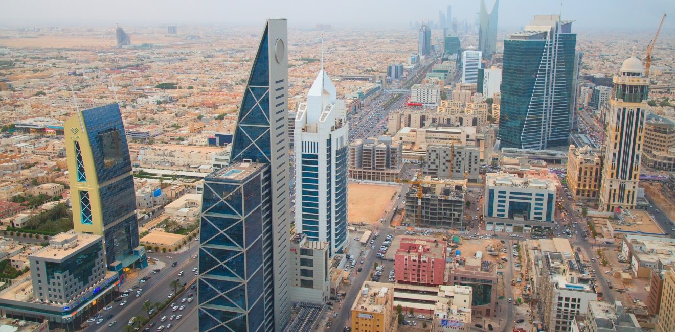 Aerial View Riyadh