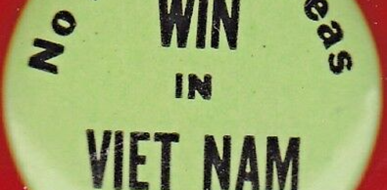 A button that reads "No More Koreas, Win in Viet Nam"