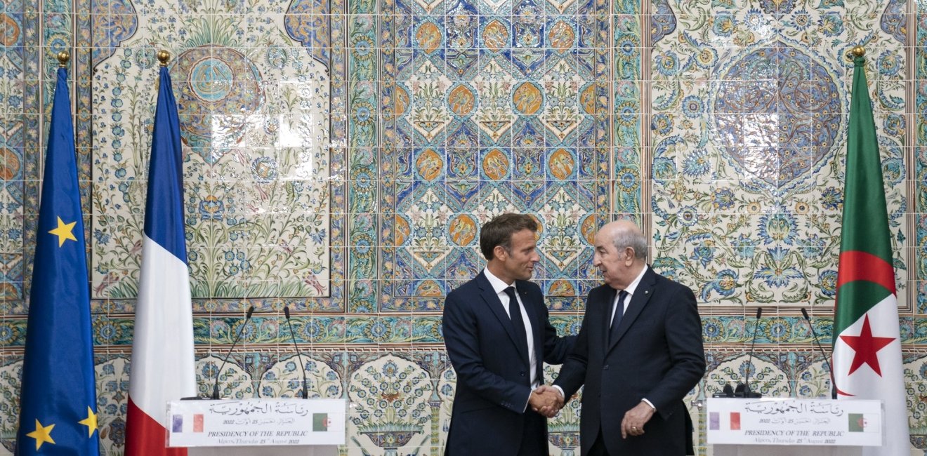 Macron and Tebboune