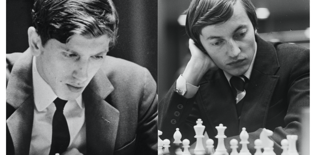 Fischer and Karpov