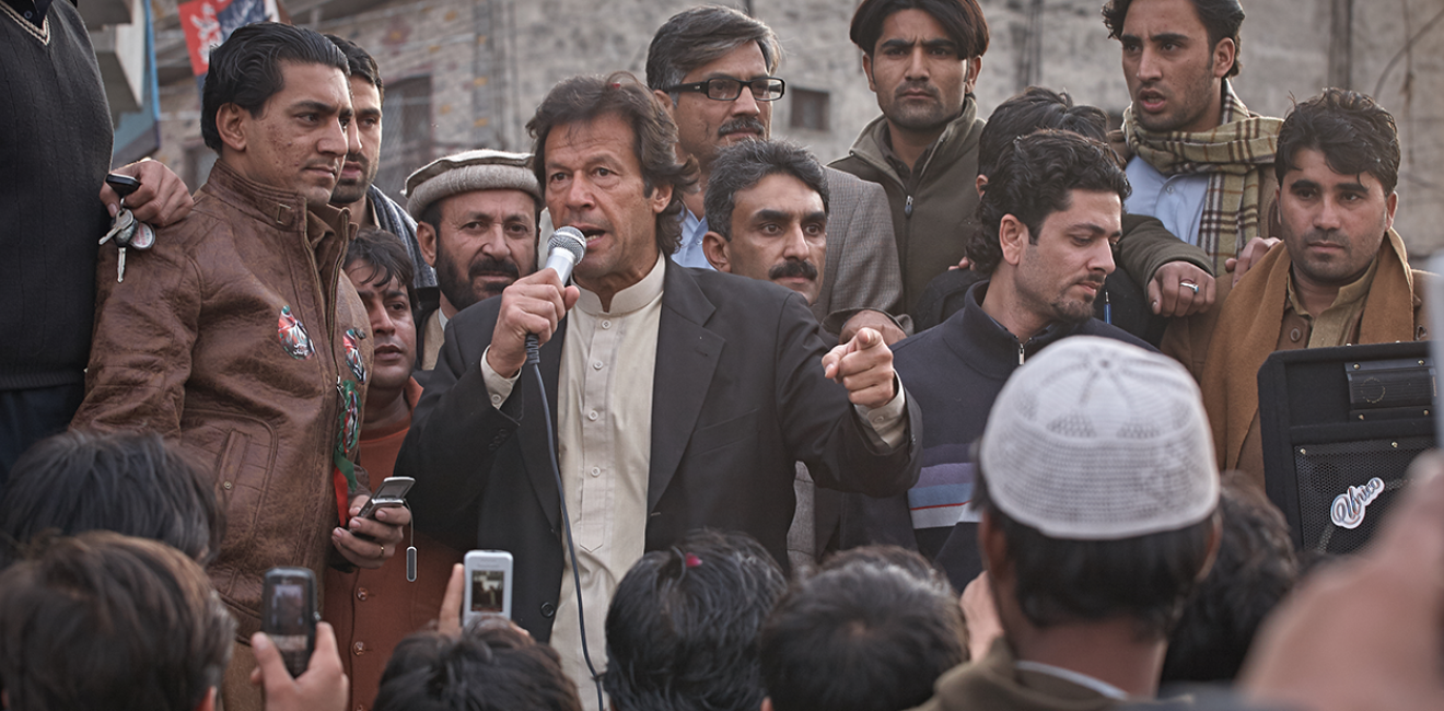 Imran Khan at Election Rally