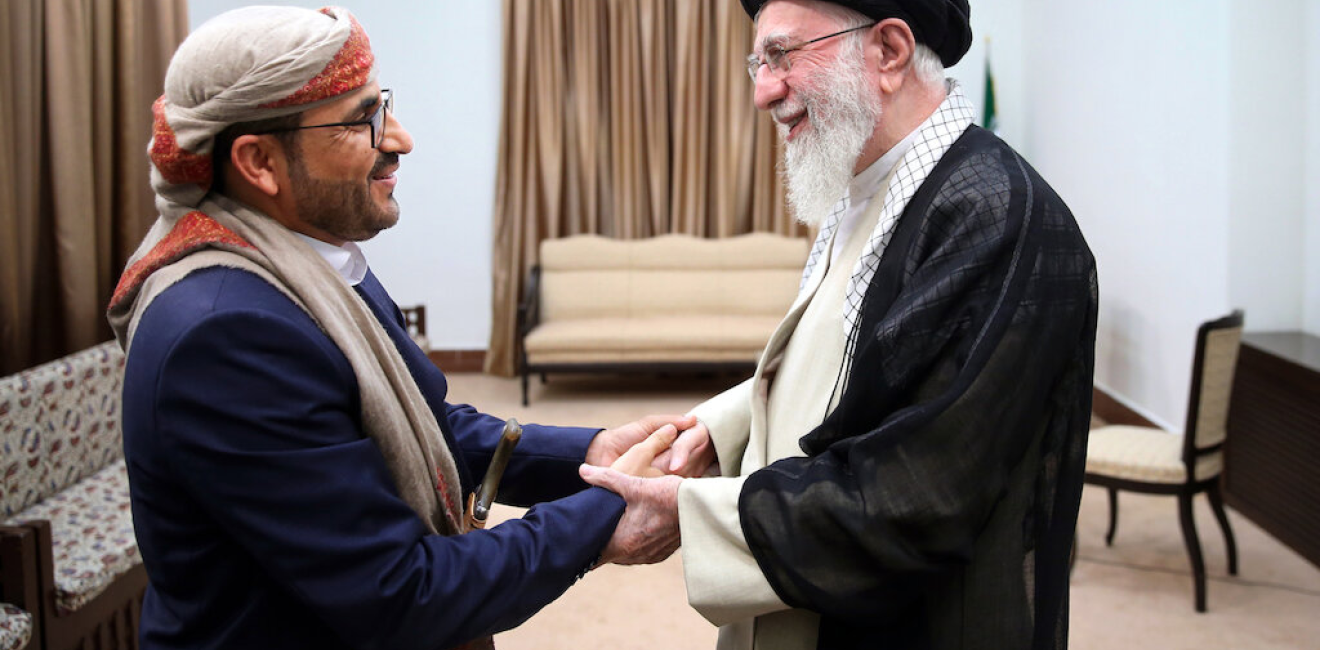 Mohammad Abdulsalam and Supreme Leader Khamenei